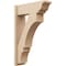 Ekena Millwork 7 1/2-in W x 22-in D x 34-in H Balboa Trad Rough Cedar Woodgrain TimberThane Outlooker, Primed Tan OUTUR075X22X34BOA04RCPR - alternate 1
